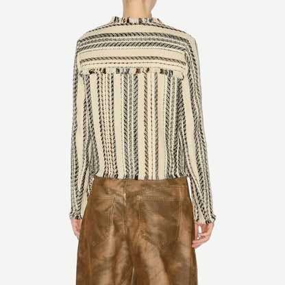 Izaria Jacket - Ecru - Galvanic.co