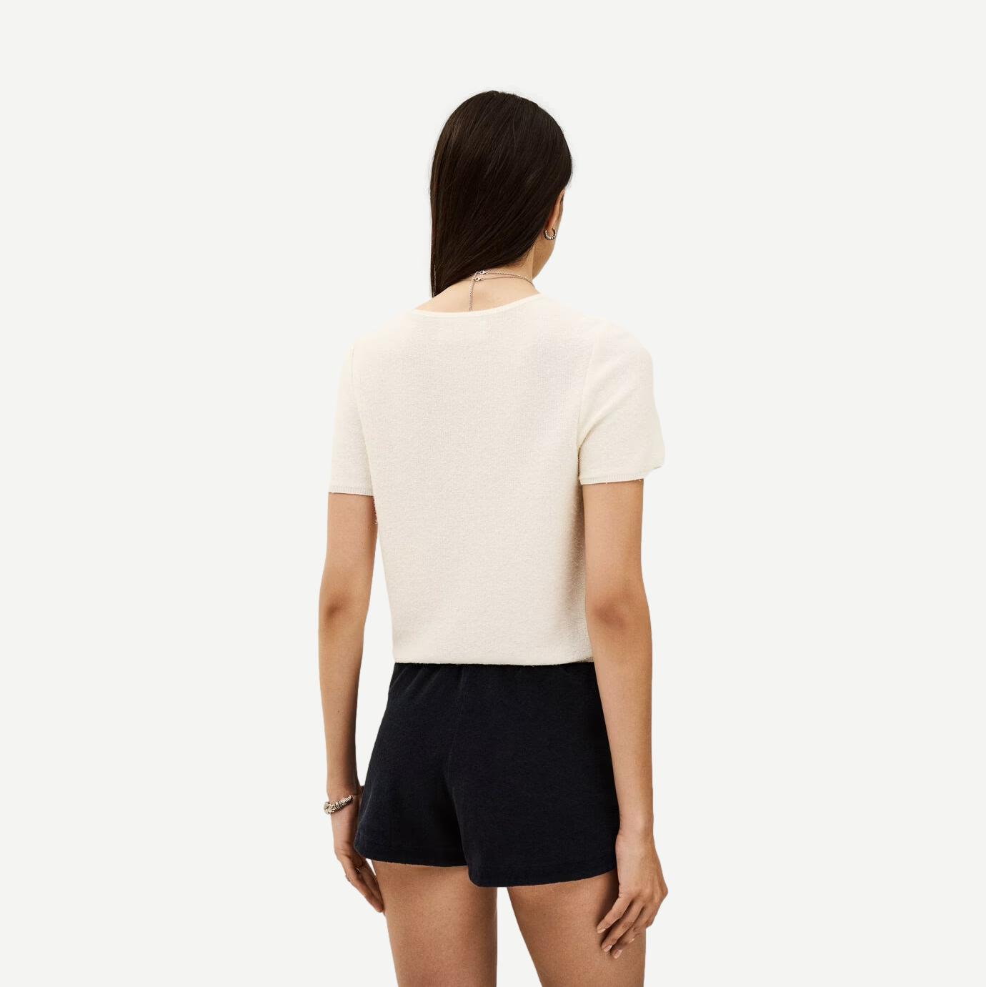 Kenza Top - Ecru - Galvanic.co