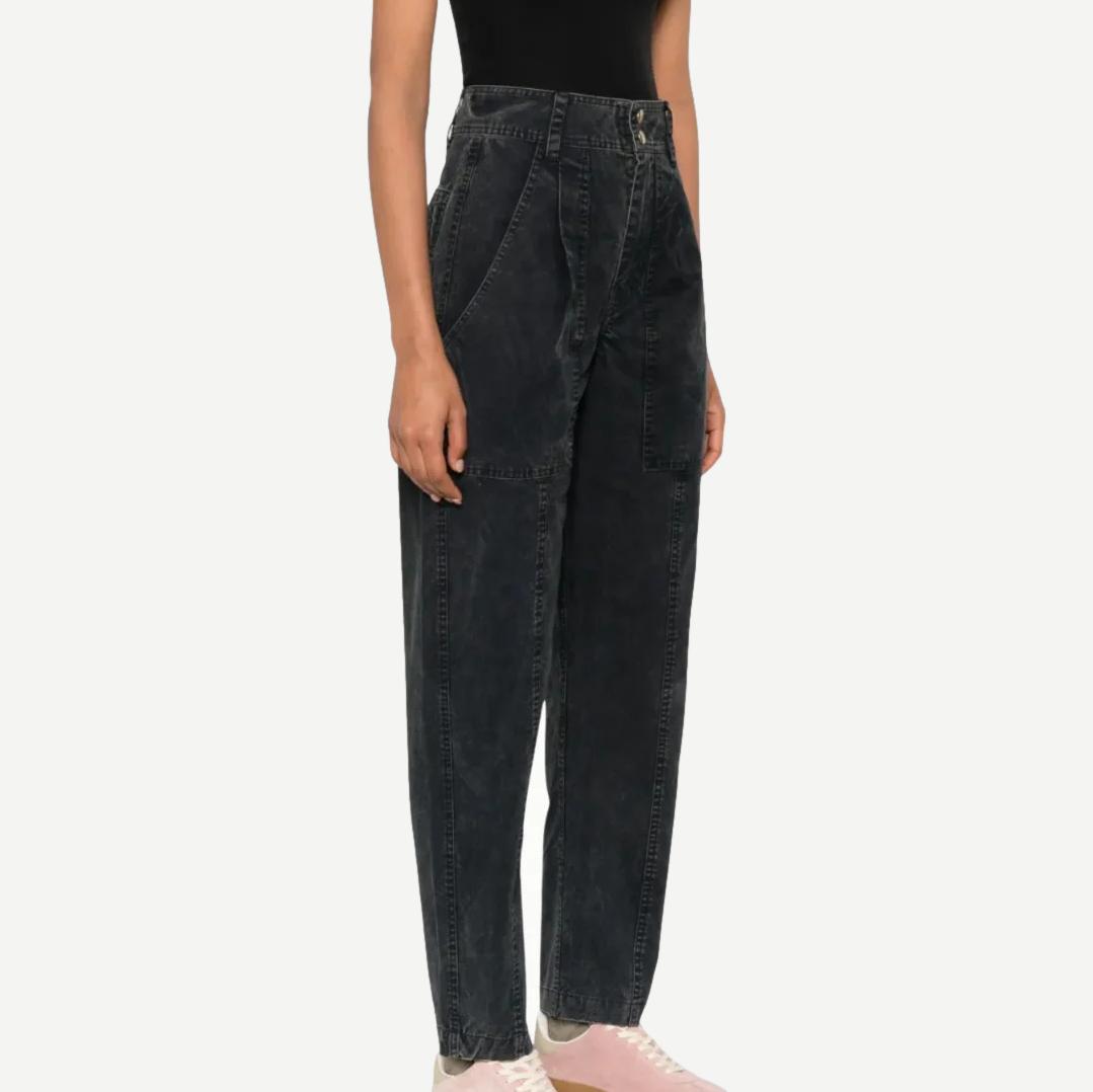 Kiana Pants - Faded Black - Galvanic.co