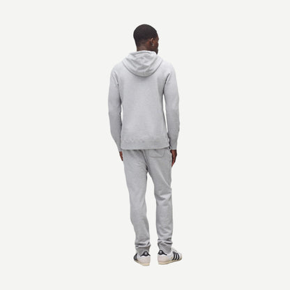 Knit Midweight Terry Slim Sweatpant - Heather Grey - Galvanic.co