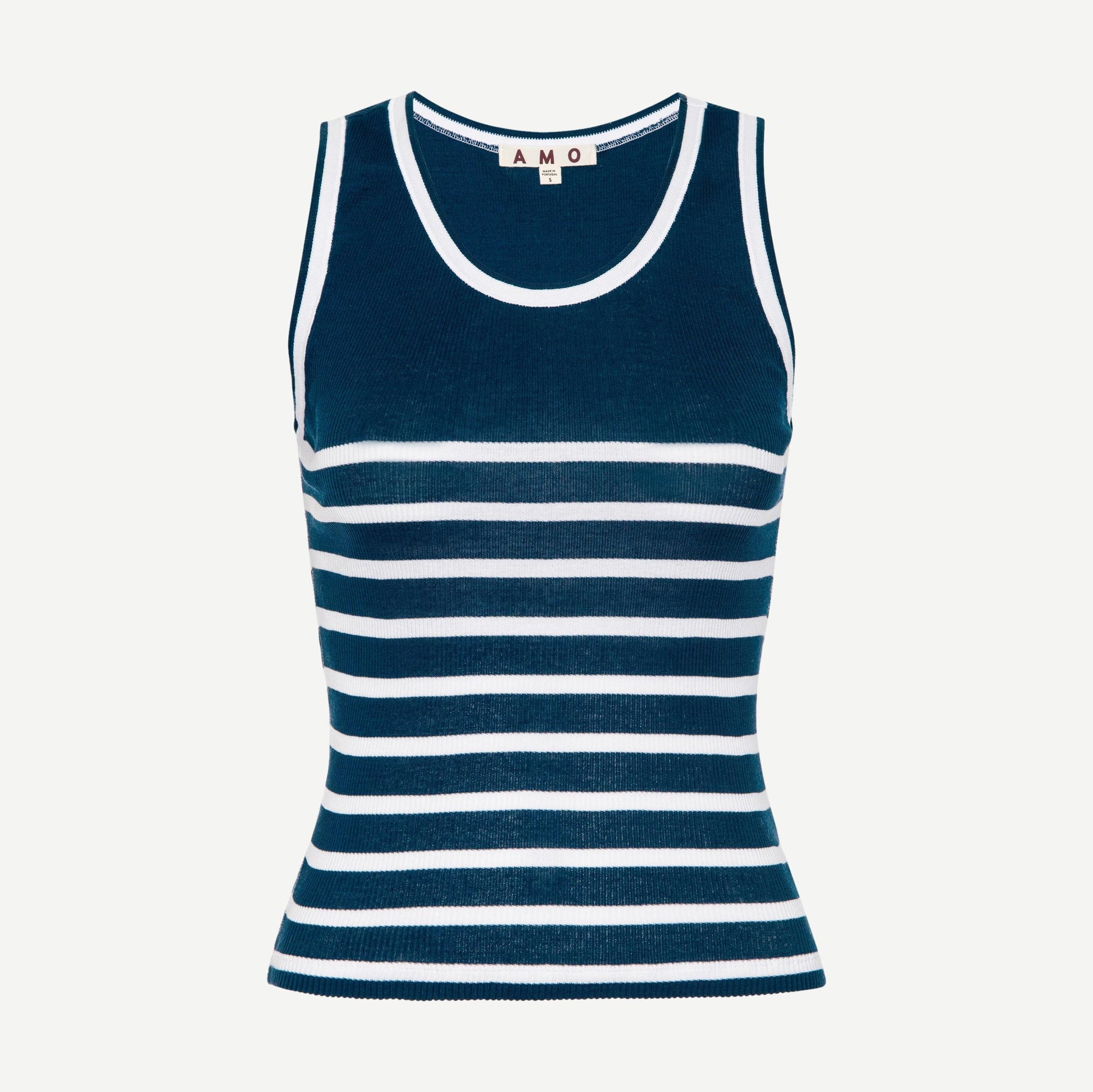 Ladylove Tank - Neptune/White - Galvanic.co