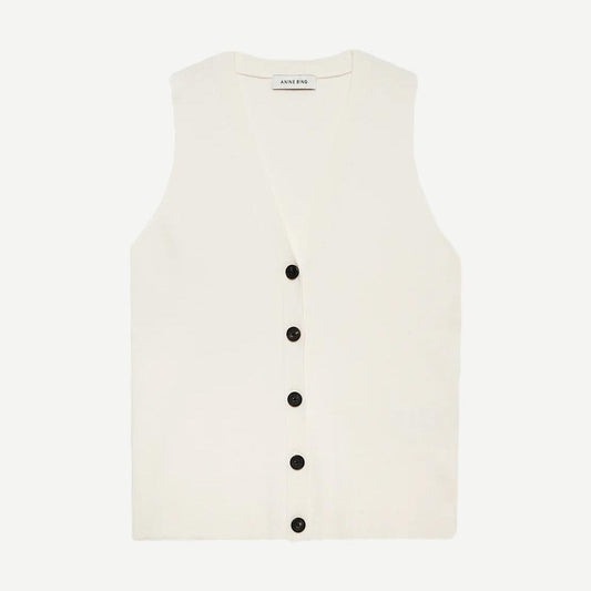 Lawrence Vest - Ivory - Galvanic.co