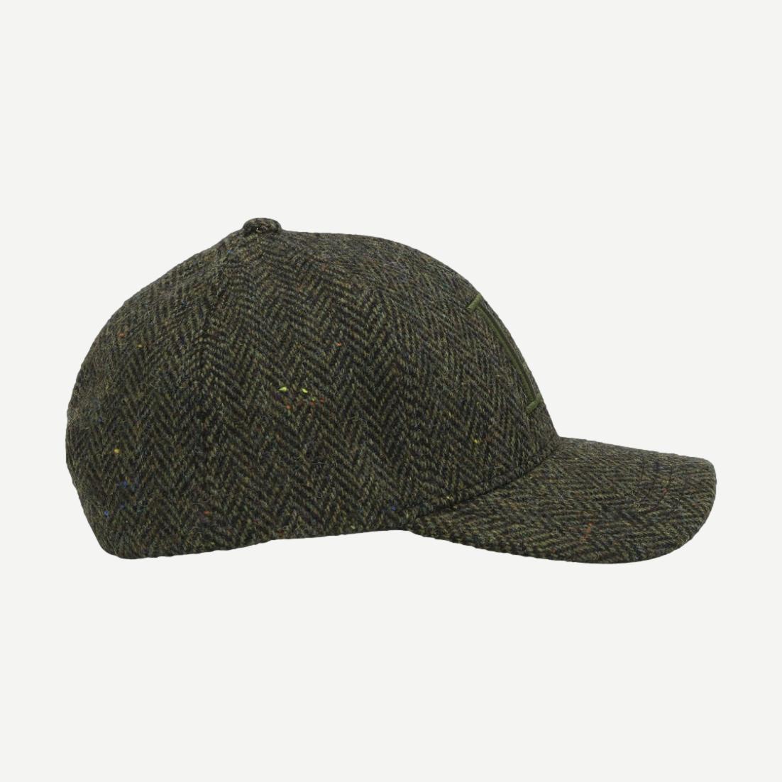 Core Herringbone Baseball Cap - Rifle Green
