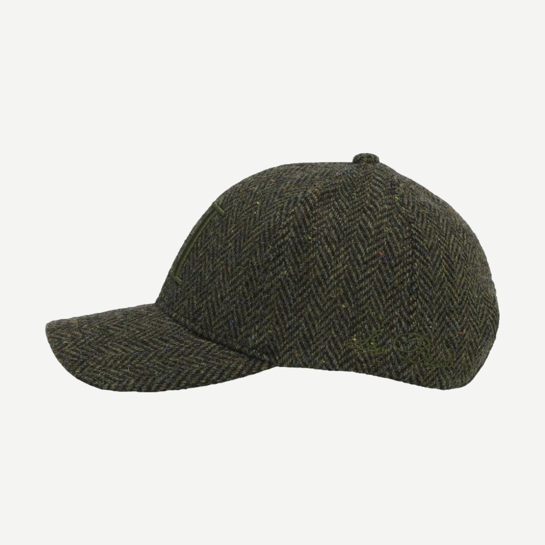 Core Herringbone Baseball Cap - Rifle Green