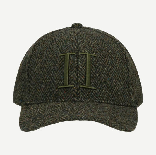 Core Herringbone Baseball Cap - Rifle Green - Galvanic.co
