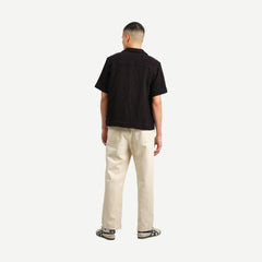 Lido SS Shirt - Box Dobby Black - Galvanic.co