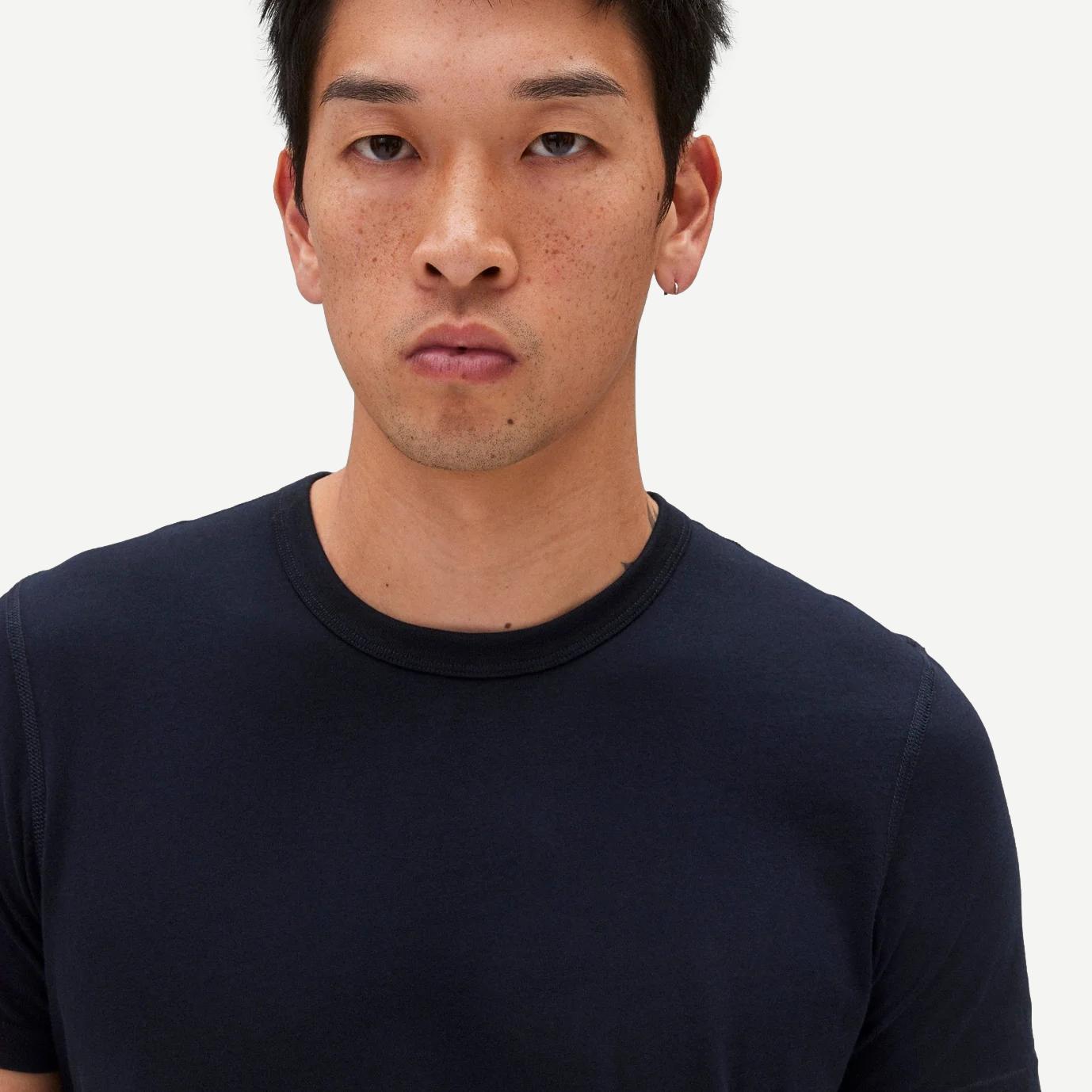 Lightweight Jersey T-Shirt - Navy - Galvanic.co