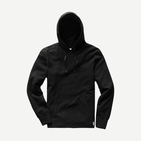 Lightweight Terry Hoodie - Black - Galvanic.co