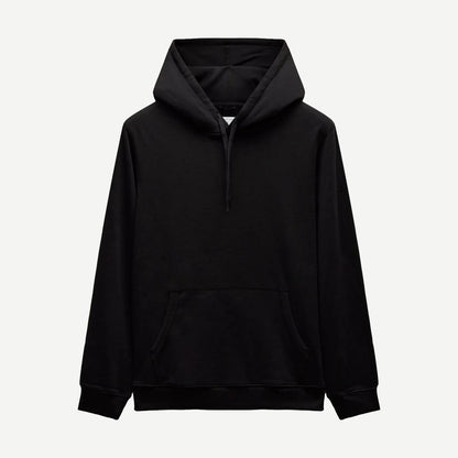 Lightweight Terry Standard Hoodie - Black - Galvanic.co