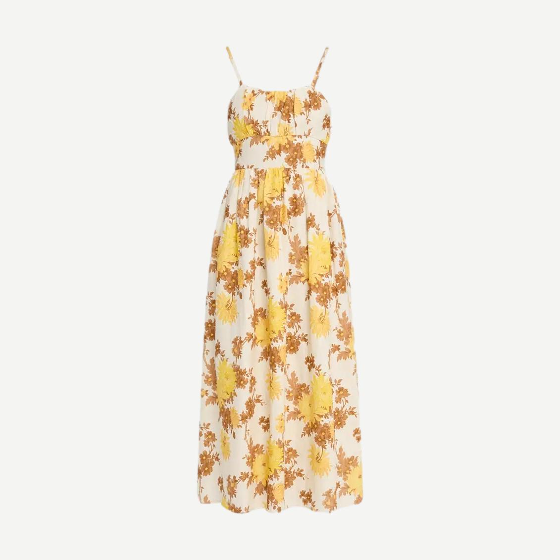 Lora Midi Dress - Midsummer Floral - Galvanic.co