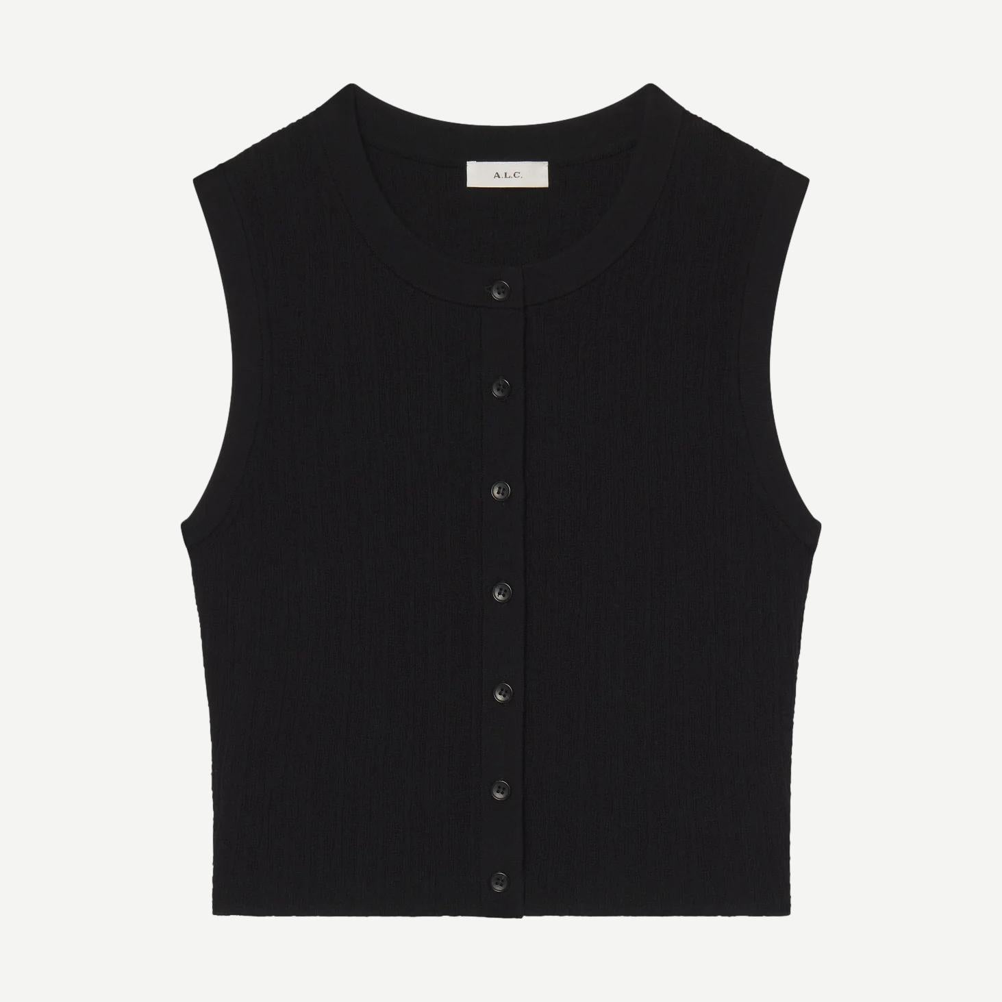 Lottie Top - Black - Galvanic.co