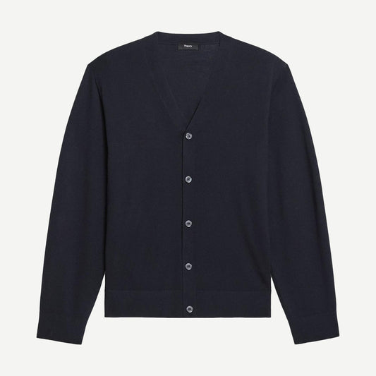 LS Cardigan Regal Wool - Navy - Galvanic.co