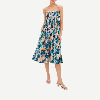 Lucille Dress - Delphinium - Galvanic.co