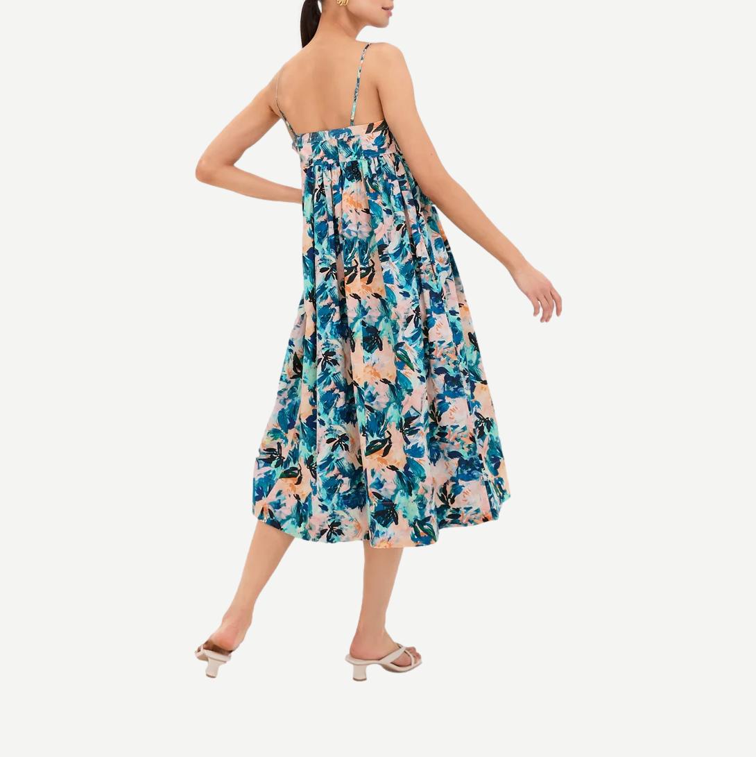 Lucille Dress - Delphinium - Galvanic.co