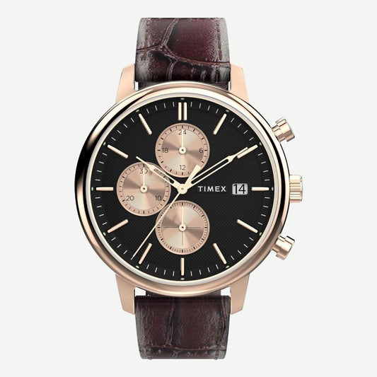 Chicago Chrono 45mm Black - Galvanic.co