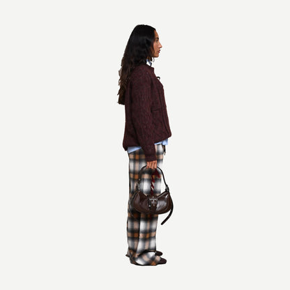 Deotille Pullover - Burgundy - Galvanic.co