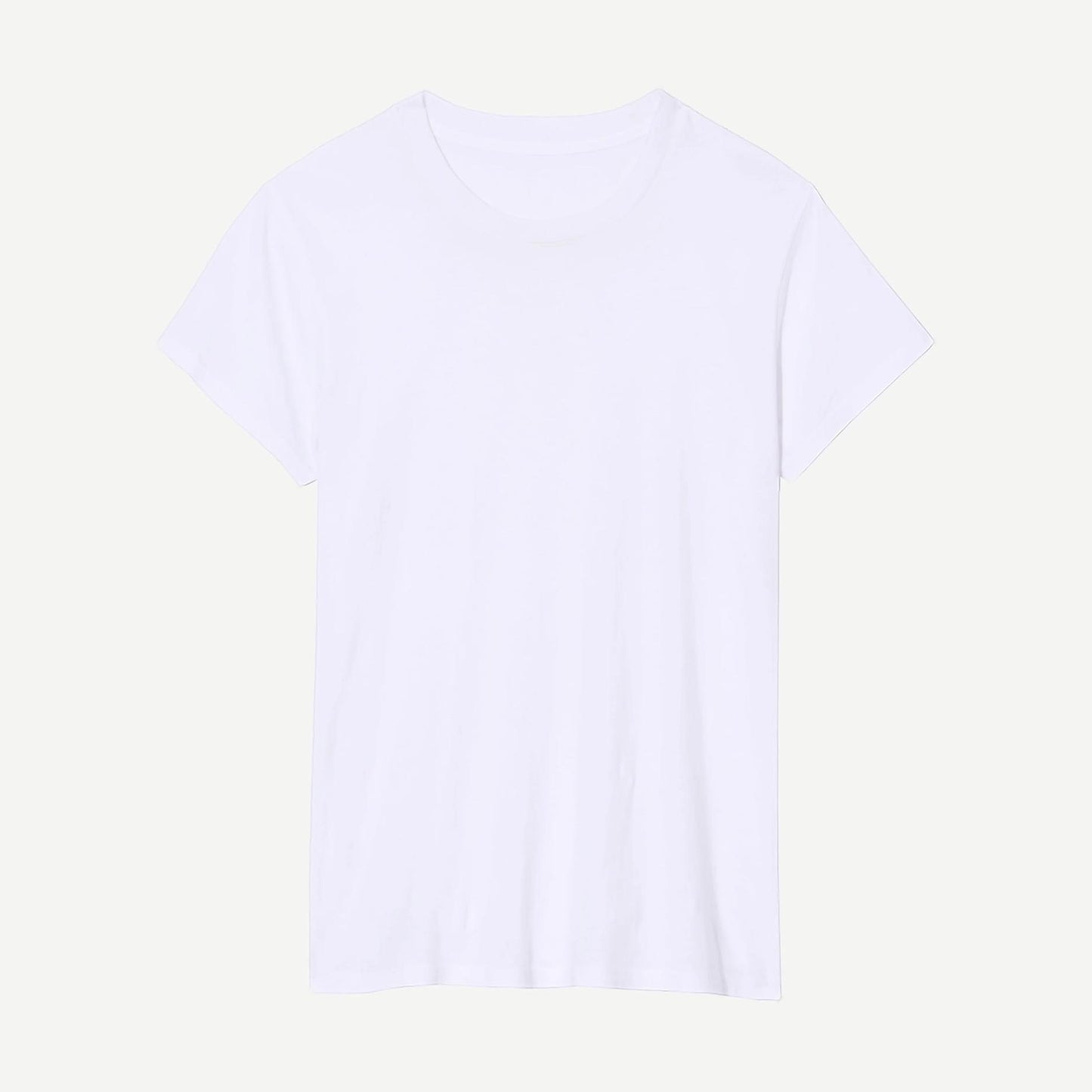 Mariela Crewneck Tee - White - Galvanic.co