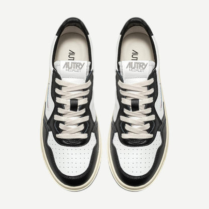 Medalist Low Man - Leather/Leather White/Black - Galvanic.co