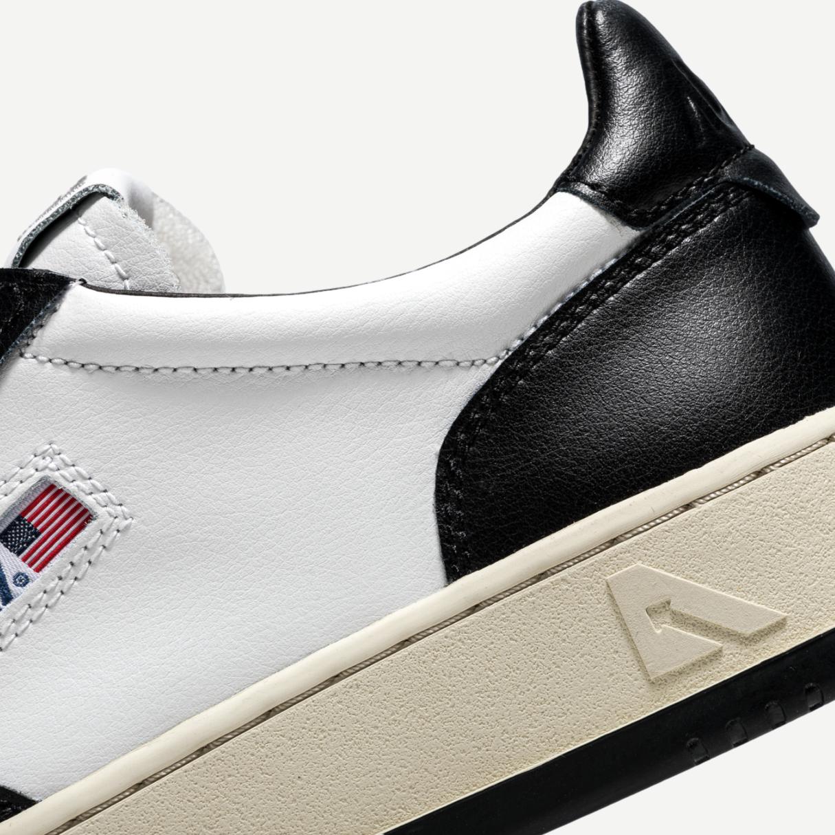 Medalist Low Man - Leather/Leather White/Black - Galvanic.co