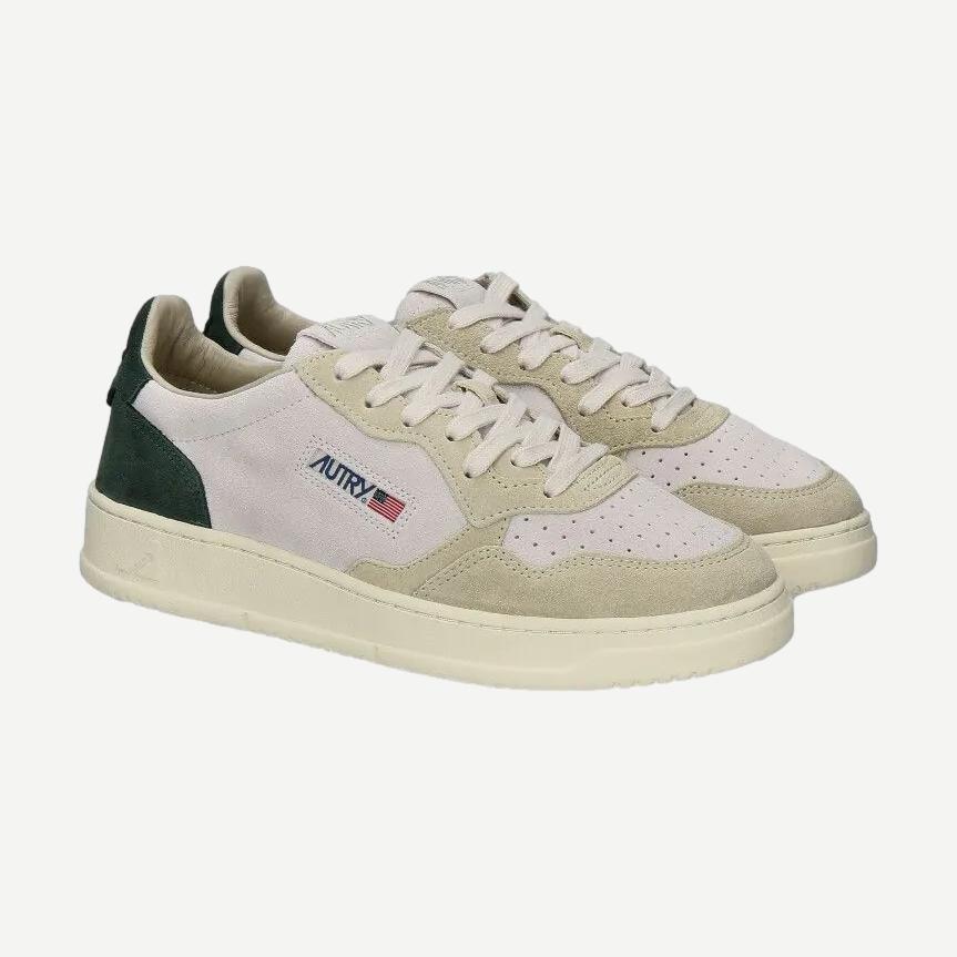 Medalist Low Men - Tri-Suede Bottle/Papyrus - Galvanic.co