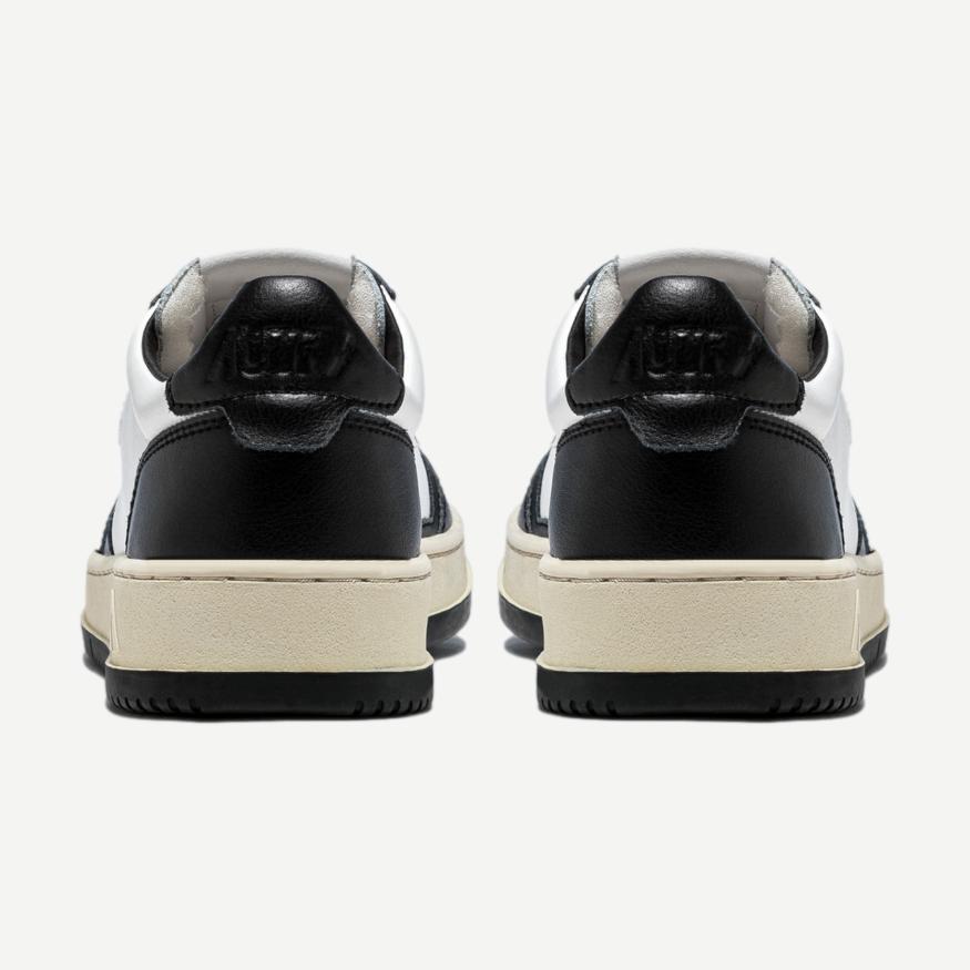 Medalist Low Wom - Leather/Leather White/Black - Galvanic.co