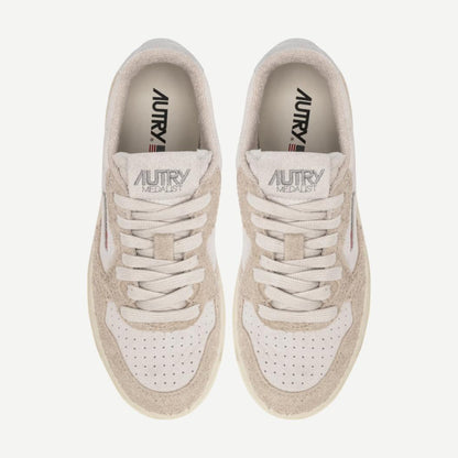 Medalist Low Woman - Suede/Hair Ecru - Galvanic.co