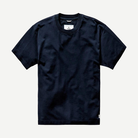 Midweight Jersey Classic T-Shirt - Navy - Galvanic.co