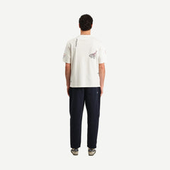 Milton SS Tee - Scribble Ecru/Multi - Galvanic.co