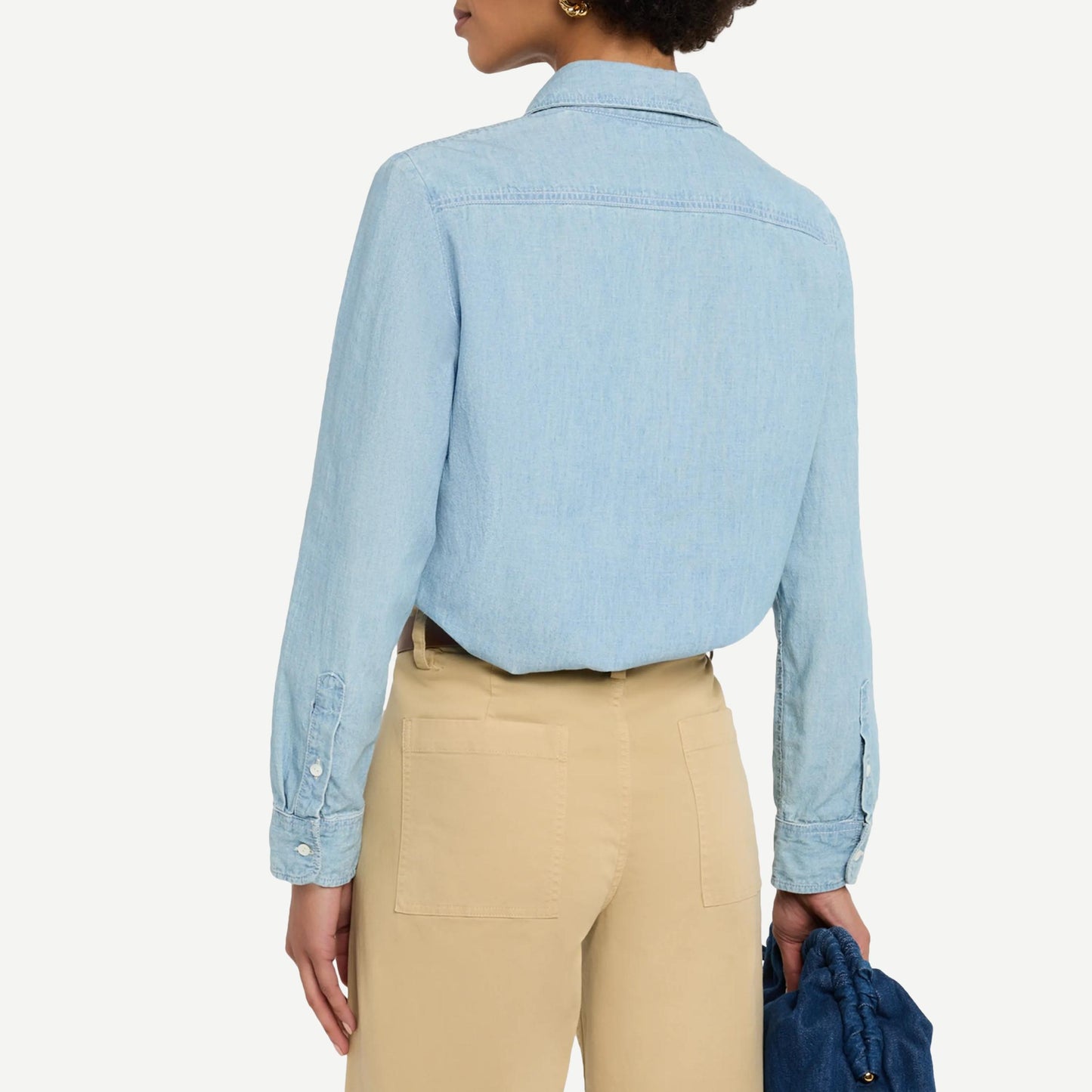 Monti Denim Shirt - Chambray - Galvanic.co