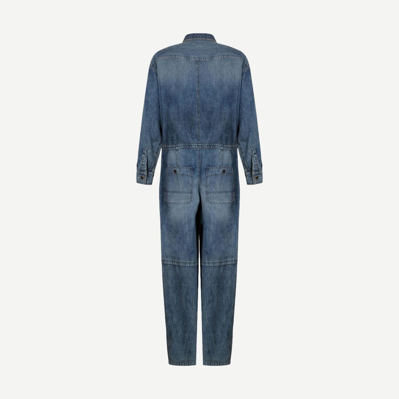 Nadia Jumpsuit - Faded Blue - Galvanic.co