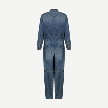 Nadia Jumpsuit - Faded Blue - Galvanic.co