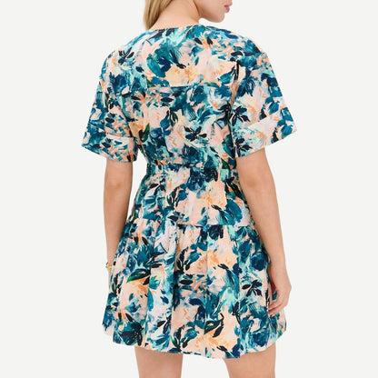 Nadira Dress - Delphinium - Galvanic.co