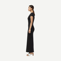 Irina Camo Maxi Dress - Black - Galvanic.co