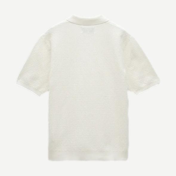 Naples Polo Retro Diamond - Ecru - Galvanic.co