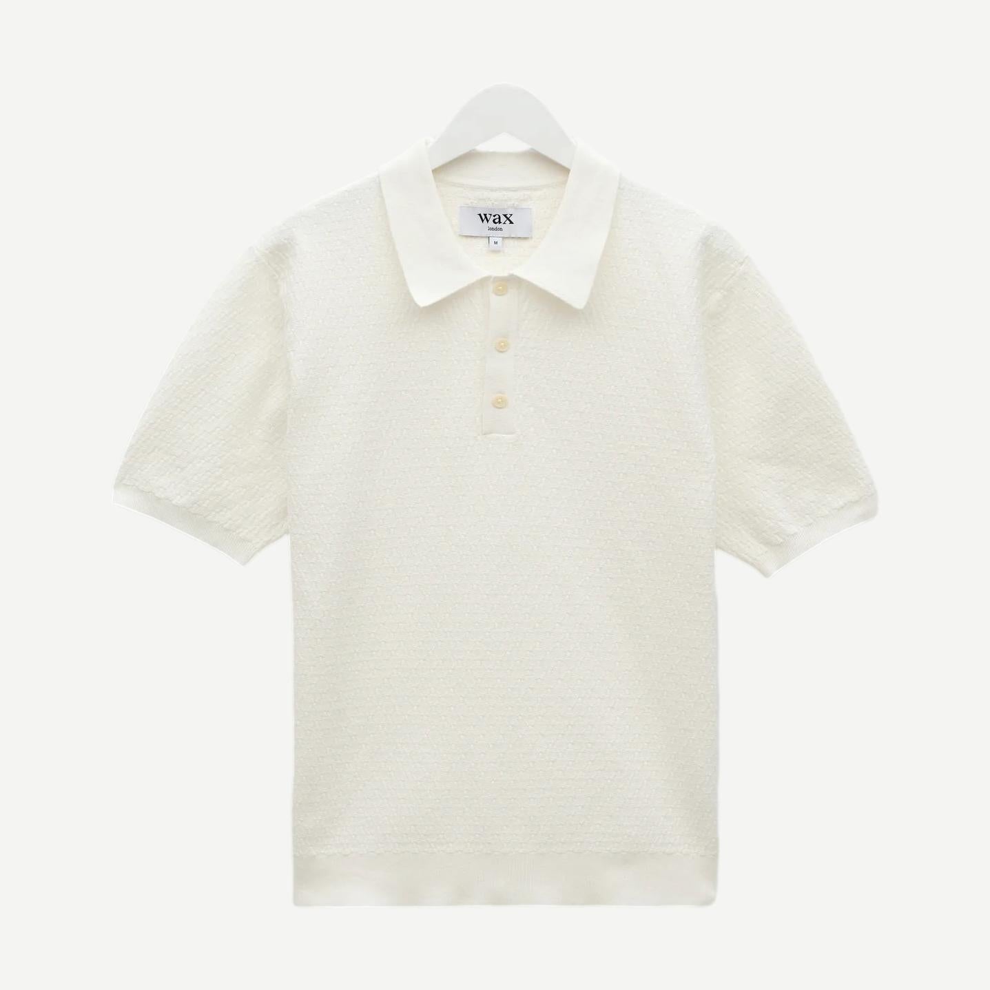 Naples Polo Retro Diamond - Ecru - Galvanic.co