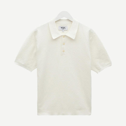 Naples Polo Retro Diamond - Ecru - Galvanic.co