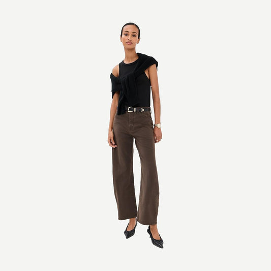 Tribeca Pant - Chocolate Brown