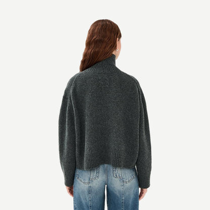 Omaira Sweater - Charcoal Melange