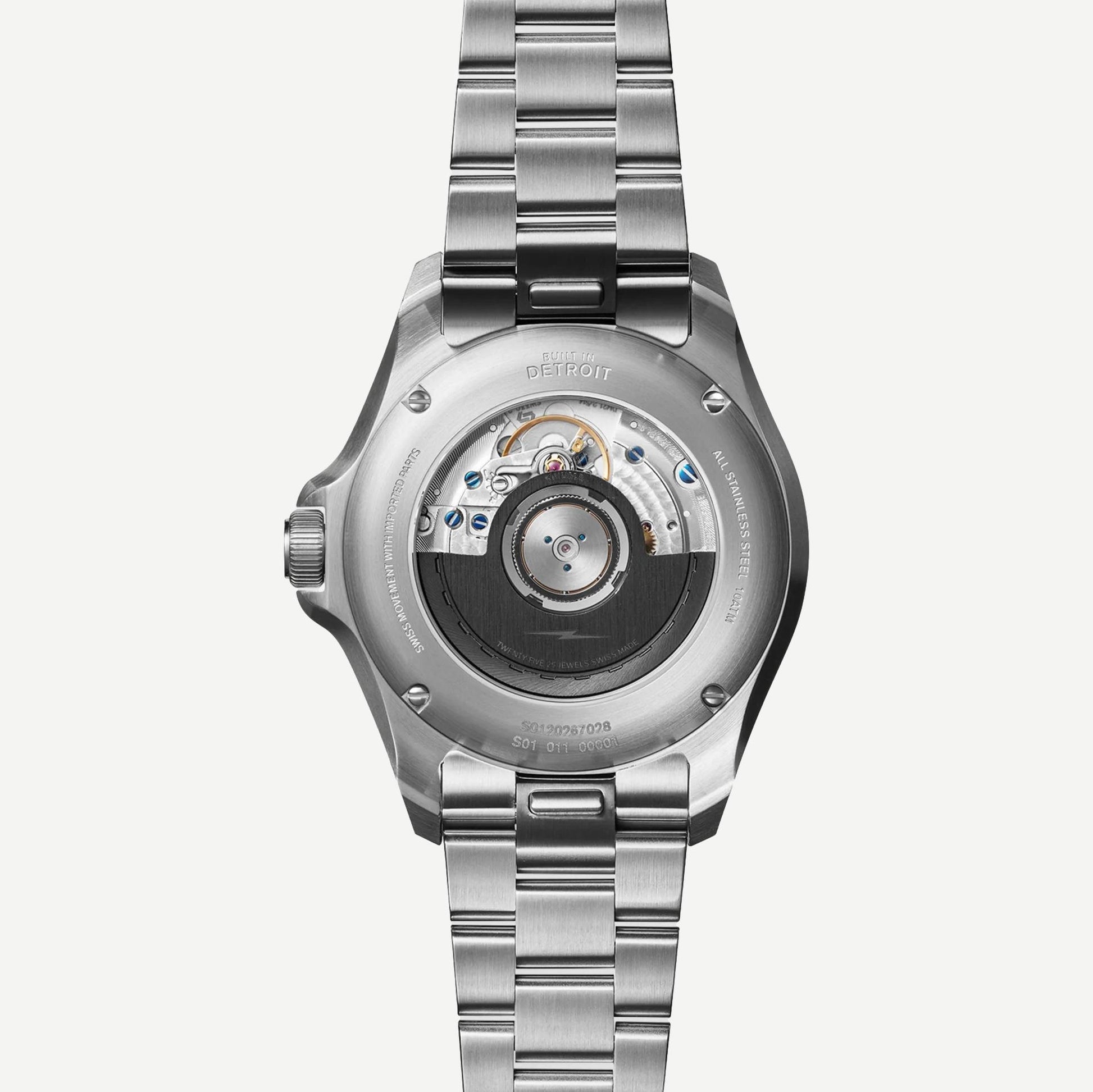 Gift Set: Monster GMT 40mm Silver Bracelet - Galvanic.co