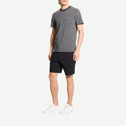 Pocket Birdeye Tee - Carbon Multi - Galvanic.co