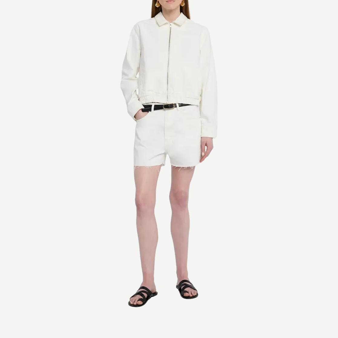Cobain Denim Short - Cream
