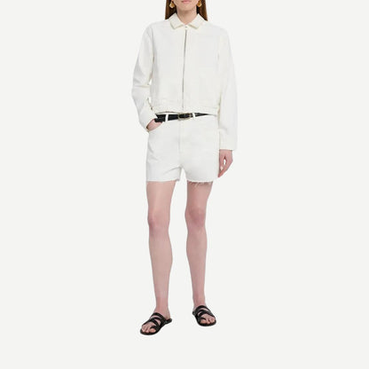 Cobain Denim Short - Cream