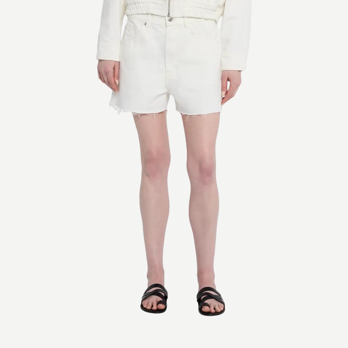 Cobain Denim Short - Cream