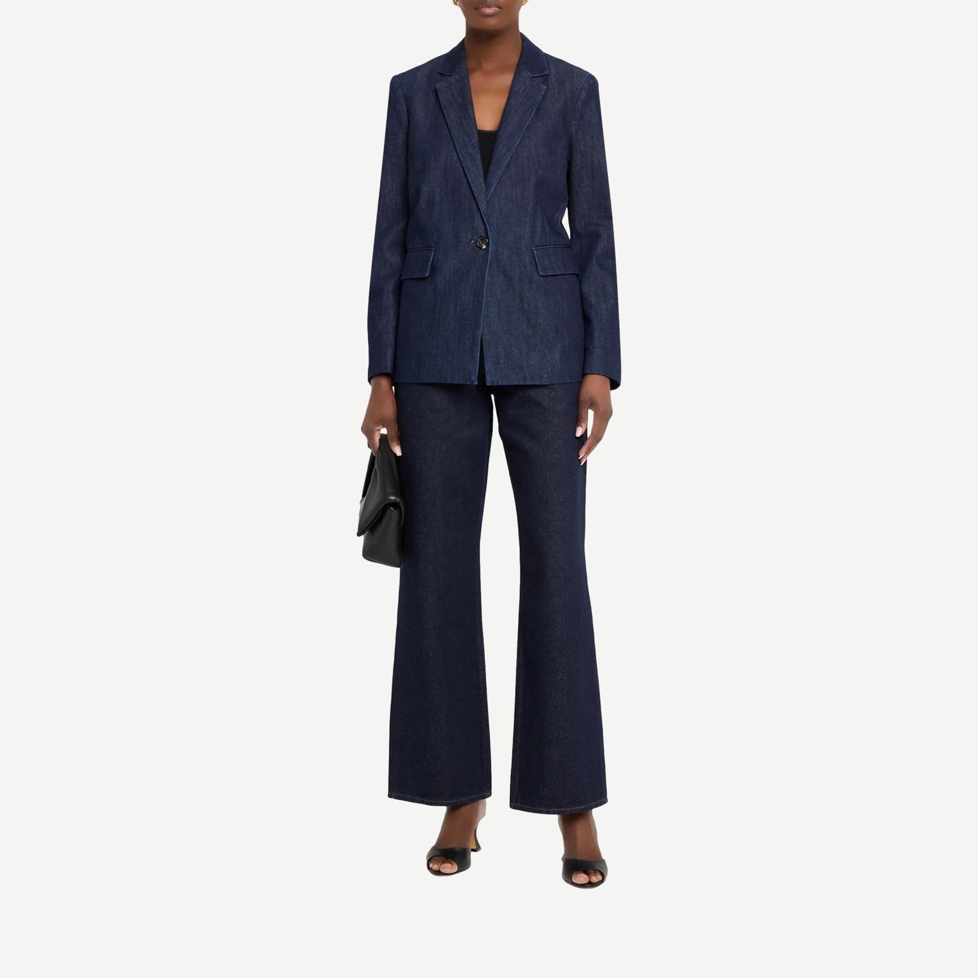 Jennie Denim Blazer - Indigo - Galvanic.co