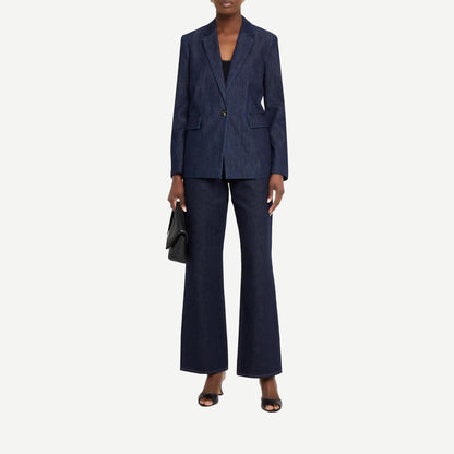 Jennie Denim Blazer - Indigo - Galvanic.co
