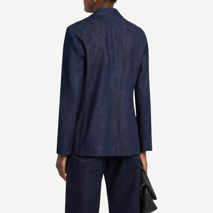 Jennie Denim Blazer - Indigo - Galvanic.co