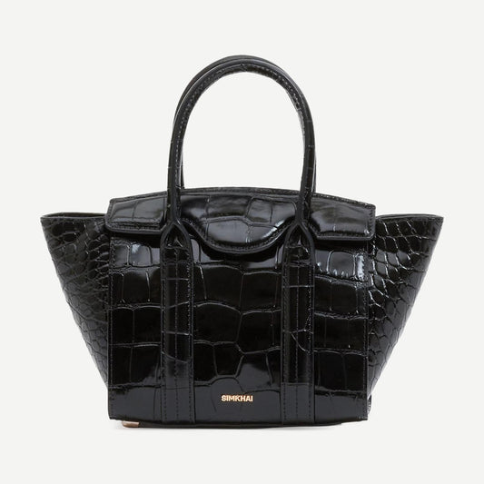 Nicola Mini Tote - Black
