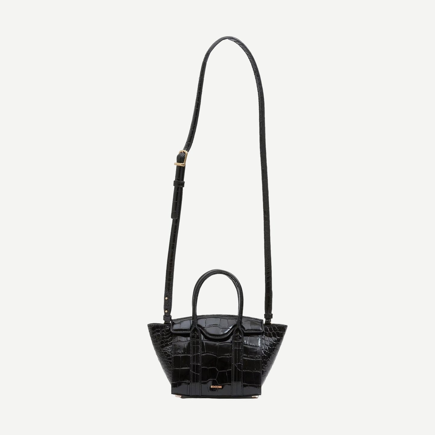 Nicola Mini Tote - Black
