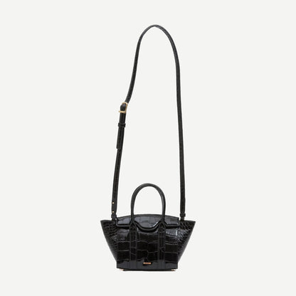 Nicola Mini Tote - Black