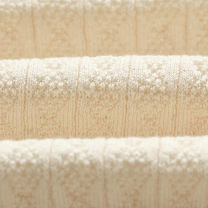 Oban Polo Diamond Stripe - Ecru - Galvanic.co